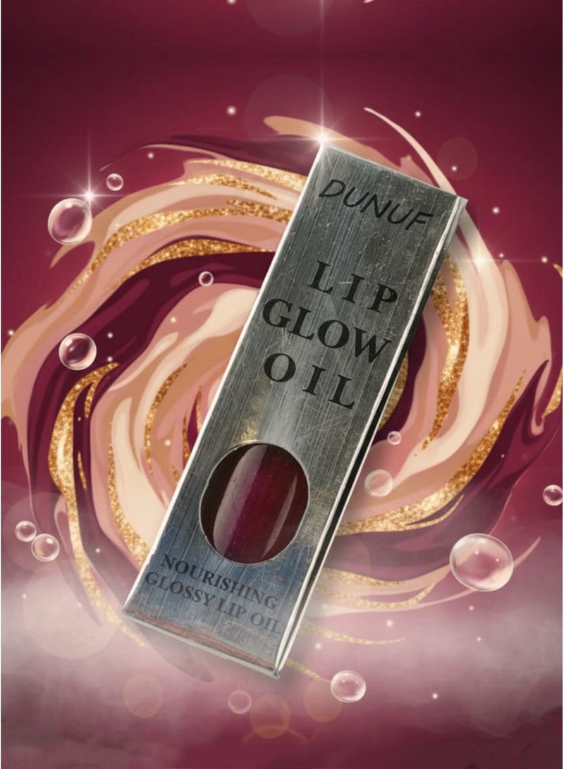 DUNUF Nourishing & Glossy Lip Oil – Deep Moisturizing, Non-Sticky Formula, Mirror Shine & Plumping Effect - Image 3