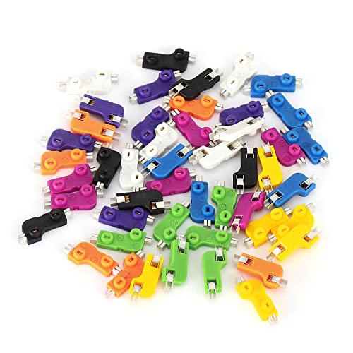 DUROCK MX Hotswap Sockets - Mechanical Keyboard Switches Hot-Swap PCB Sockets (Rose Red, 110pcs) - Image 4