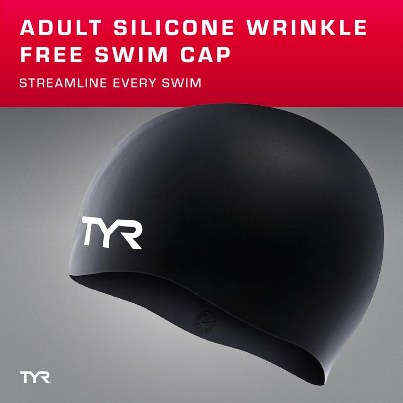 TYR Wrinkle Free Silicone Cap, Green - Image 2