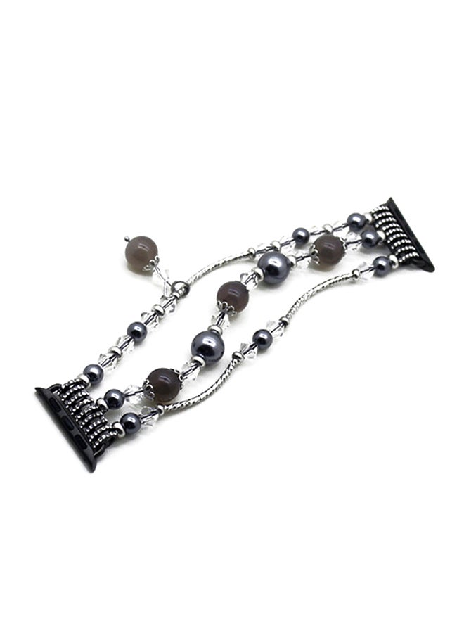 ISank Bracelet Replacement Band For Apple Watch Series 3/4/5 Grey - Image 1