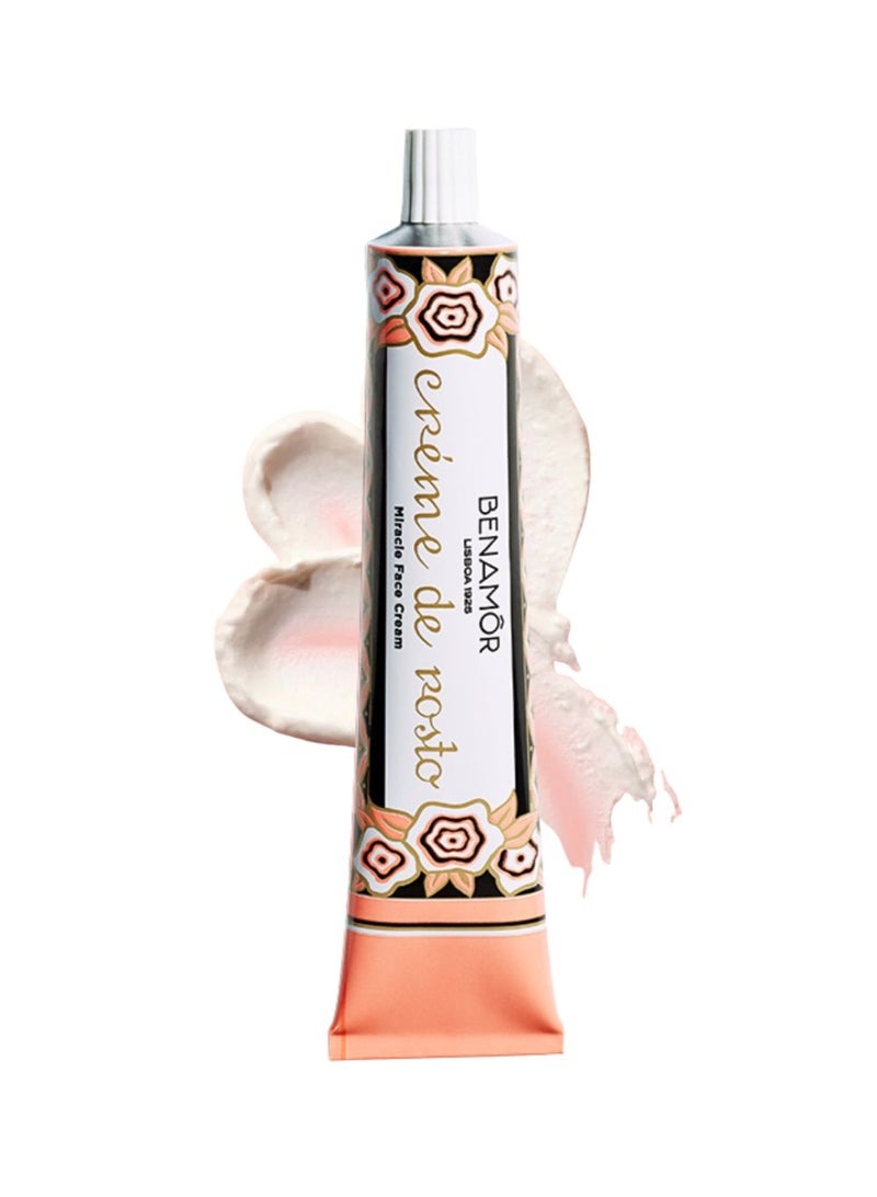 BENAMÕR Rosto Miracle Face Cream – Balancing & Blemish-Refining Face Moisturiser with Organic Rose Extract | Lightweight Hydration for Combination to Oily Skin | Vegan, Paraben-Free – 50ml - Image 1