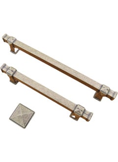 Azm Hırdavat Azm System Handle Antique Silver Button 4222 Osm  - Image 1