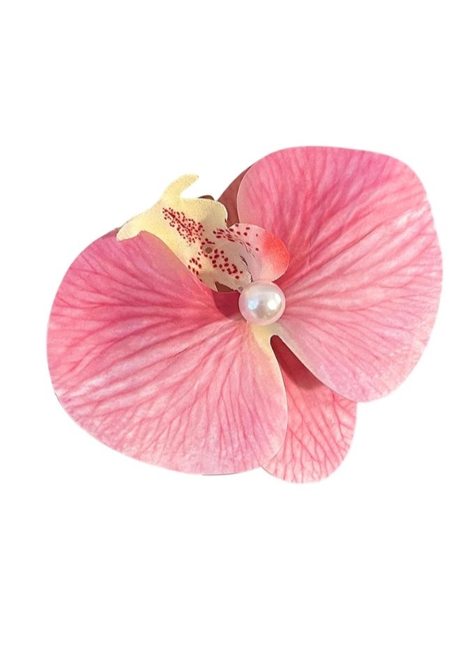 OASIS-TH 2 Pcs With 2 Colors Flower Hair Clips Clips for Women Girls Kids  - Image 3