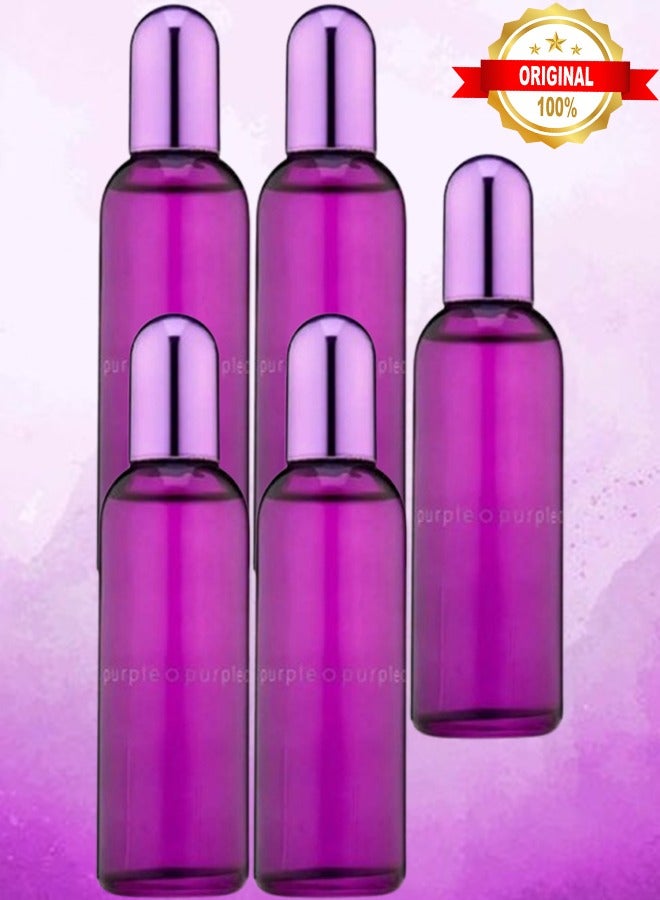 Colour 5 Pieces Me Purple Perfume 90ml EDP - Image 1