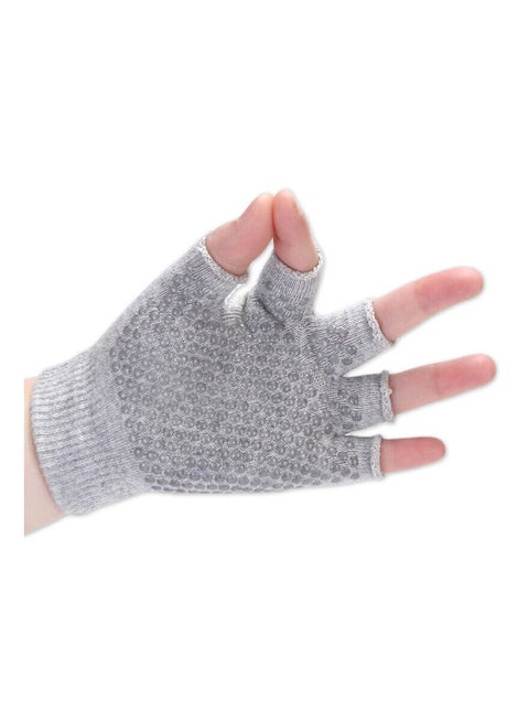 Yoga Gloves Men Women Gym Body Building Training Sports Non Slip Yoga Pilates Gloves Workout Half Finger Fitness Cycling