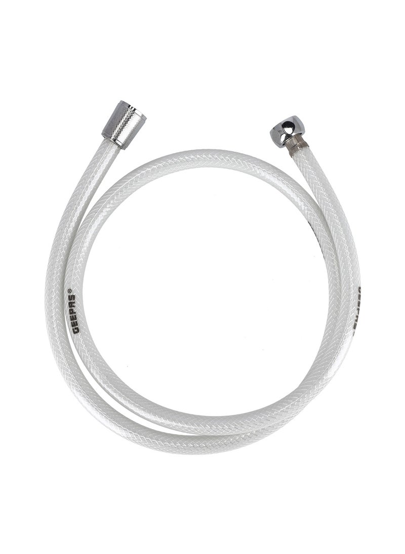 GEEPAS - Shattaf Set, 1.2m Net Thread PVC Hose, GSW61109 | Handheld Sprayer for Bathroom with Anti-leaking Hose | Multi-function for Baby Cloth Diaper Sprayer, Pet Shower - Image 1