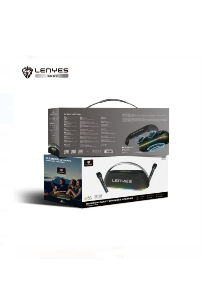 Lenyes Rainbow Party Wireless Speaker
