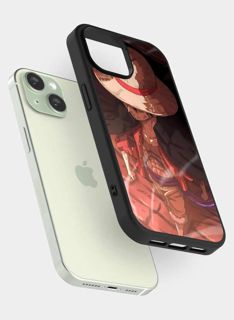 بكسلات كفر ايفون 15 ون بيس لوفي بيج - Image 2