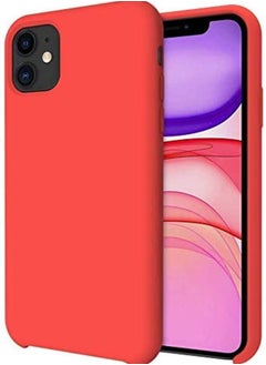 NuSense Case For Iphone 11 Pro Max, Case Cover With Liquid Silicone Rubber, Comfortable Grip, Soft Texture, Screen & Camera Protection, Velvety-Soft Lining, Shock-Absorbing For Iphone 11 Pro Max  (Red)  - Image 1