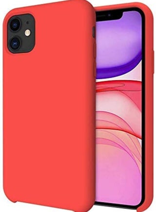 Case For Iphone 11 Pro Max, Case Cover With Liquid Silicone Rubber, Comfortable Grip, Soft Texture, Screen & Camera Protection, Velvety-Soft Lining, Shock-Absorbing For Iphone 11 Pro Max  (Red) - pzsku/Z3702C29BACFE2067CF26Z/45/_/1691132374/a2d195a4-ed52-4688-bf00-de3477d501b5