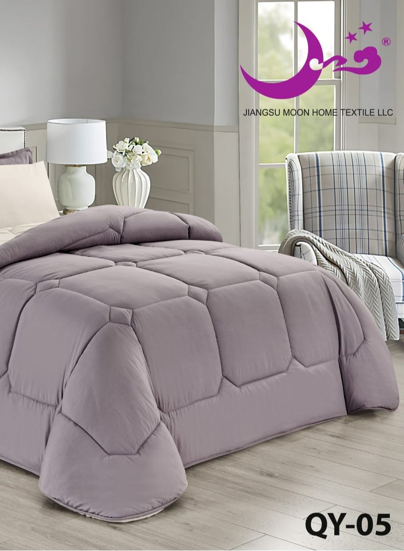 Moon Comforter Set Bedspread 6 Pieces Medium Filling Two Sides Microfiber 230x250 cm  - Image 3