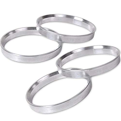 ZHTEAPR 54.1 to 56.1 Wheel Hub Centric Rings (Set of 4) - OD=56.1mm ID=54.1mm - Aluminium Alloy Wheel Hubrings 56.1 to 54.1 - Image 1