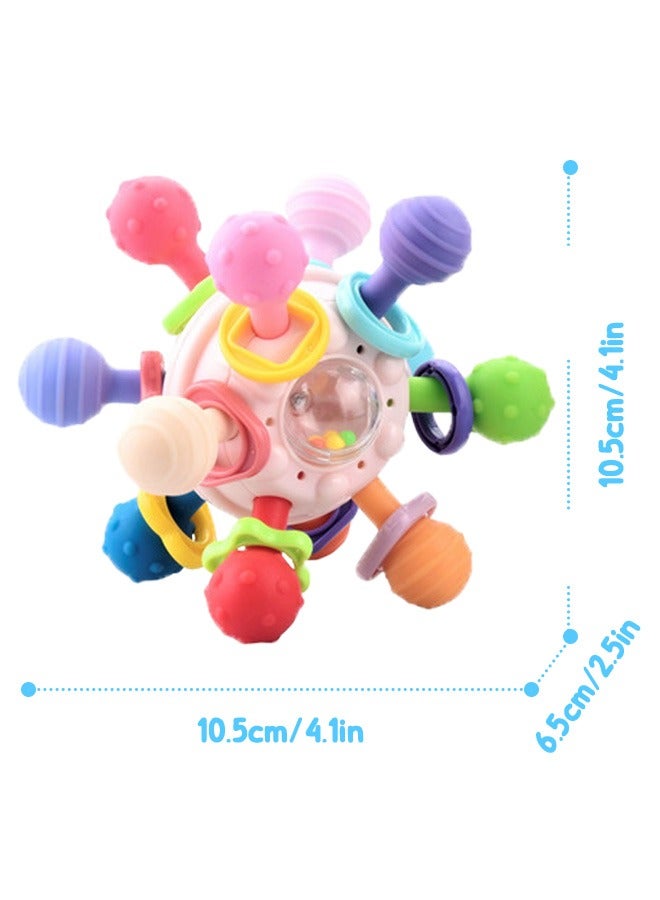 ألعاب الأطفال كرة مانهاتن، لعبة رنين كرة قابلة للإمساك للأطفال. - Image 2