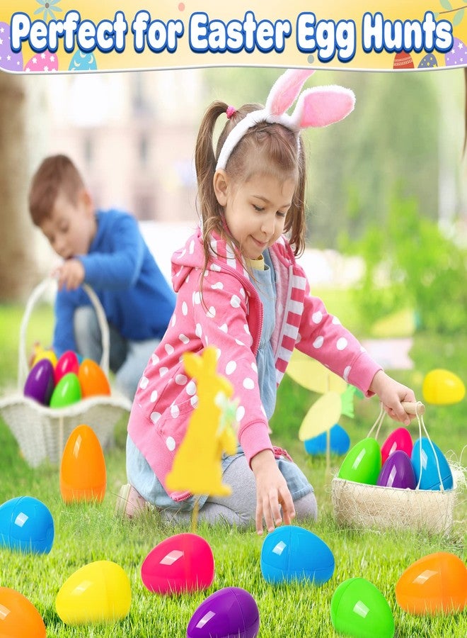 BainGesk 24 PCS 6" Jumbo Easter Eggs, Basket Stuffers Fillers, Plastic Easter Eggs for Hunt, Large Empty Eggs Fillable with Candy, Toys, Easter Decorations, Easter Party Favor - Image 4