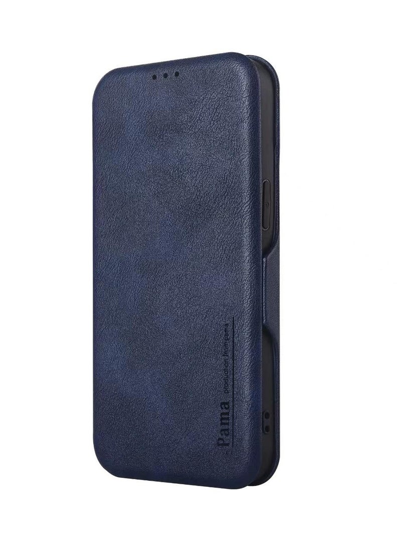 Pama Protective Book Case Cover For Samsung Galaxy S23 Ultra Blue - Image 1