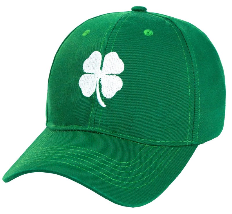 CaySep Men-Women-Ireland-St-Patrick's-Baseball-Day-Cap - Irish-Shamrock-Adjustable-Green-Day-Lucky-Hat-St-Patrick-Decor - Image 1