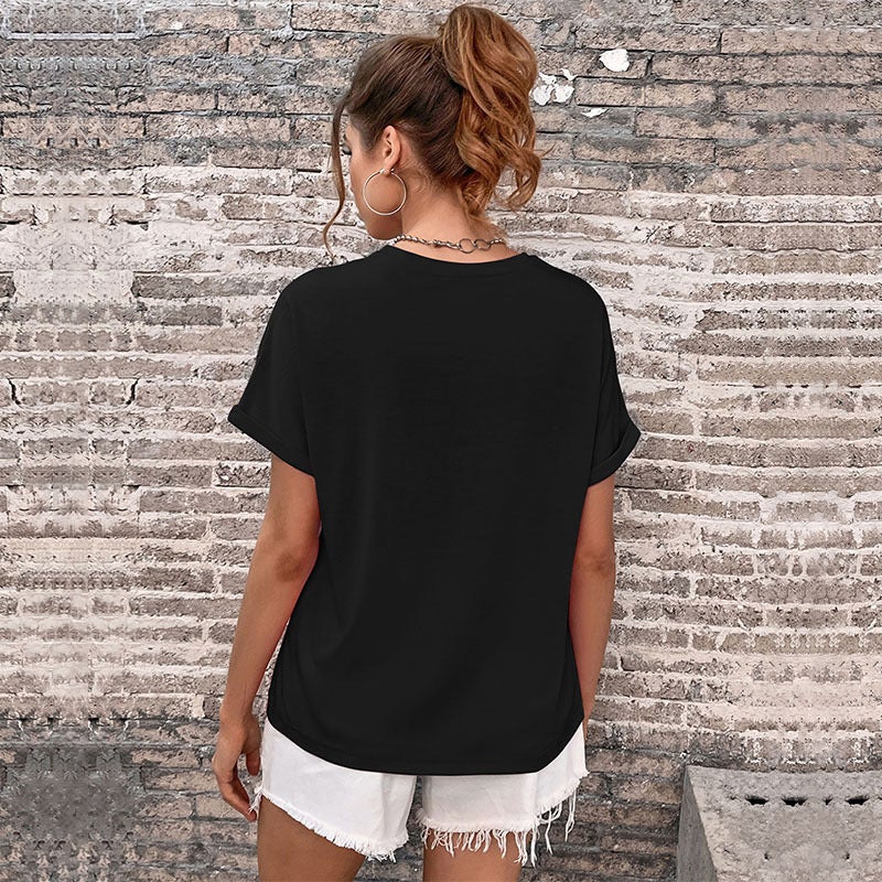 I Love My Boyfriend Clothes 2025 Short Sleeve Europe And America - Image 4