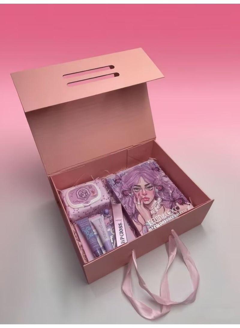كيفن كوكو مجموعة هدايا المكياج | طقم مكياج كامل للنساء - Image 2
