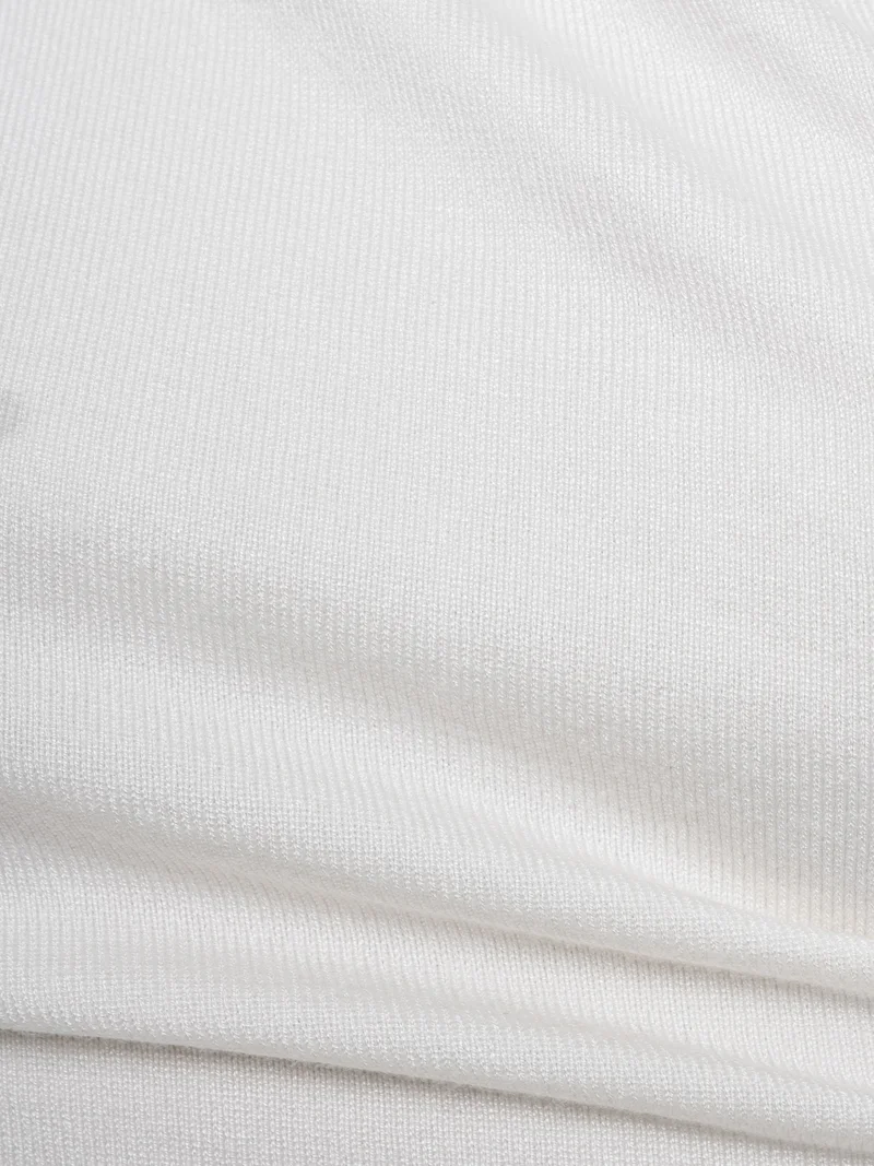 Lichi  Sleeveless knitted top with pleats at the shoulder for Women | Best Price UAE