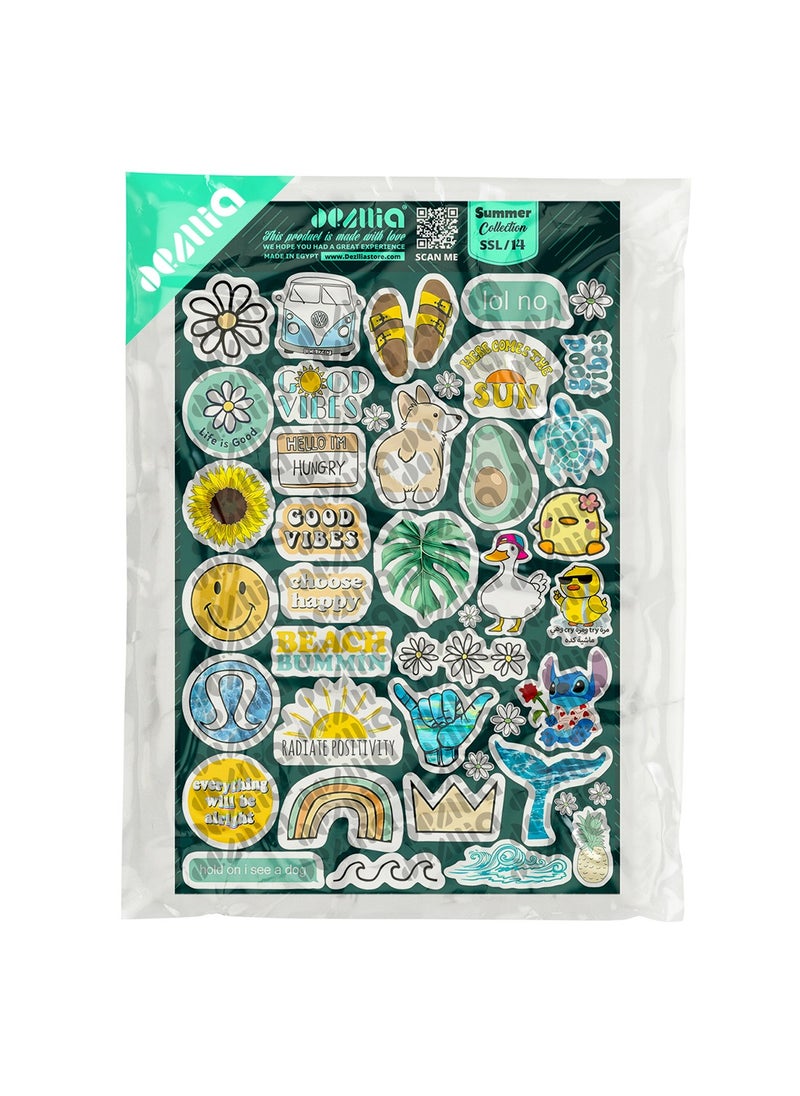 Stickers For Laptop - SSL/14 - Summer collection - pzsku/Z37037289AC9373E33718Z/45/1741158292/239f27a7-1400-4de0-976e-698583677b57