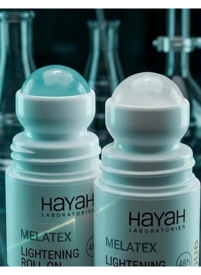 MELATEX Hayah Melatex Deodorant Roll On Oud 60 Ml + Original 60Ml ( Packaging may vary.) - Image 5