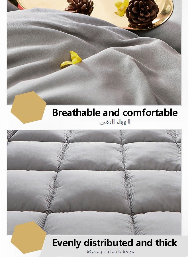 Mattress Pad Dormitory Thick Non-slip Mat Solid Mattress Double Bed Thick Soft 180*200*12cm 3.5kg