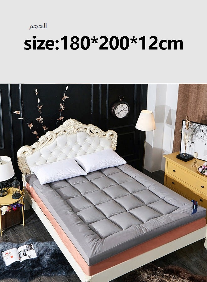 Mattress Pad Dormitory Thick Non-slip Mat Solid Mattress Double Bed Thick Soft 180*200*12cm 3.5kg
