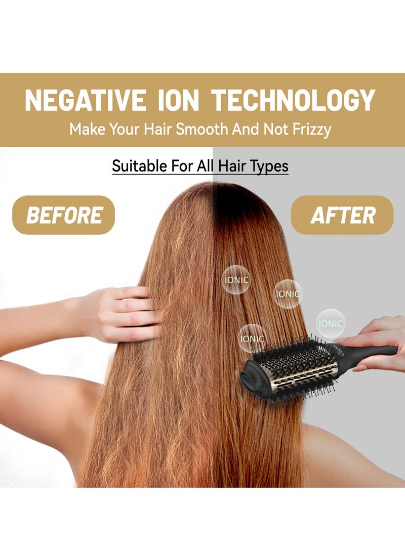 iMESA Hot Air Brush New 1000W Electric Hair Dryer Brush Styler & Volumizer The Hair Gift Every Girl Wants Halal Certified - Image 3