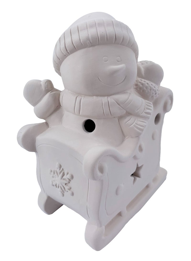 Party Magic Snowman Paint Set with Light - Image 2