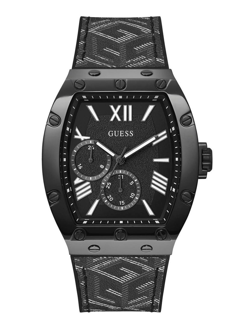 Guess Men's Black Tone Case Quartz Multi-Function Watch GW0645G2 - Image 1