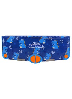 SMILY KIDDOS Smily Kiddos Multi Functional Pop Out Metal Pencil Box For Kids Stationery For Children - Dino Theme - Blue  - Image 1