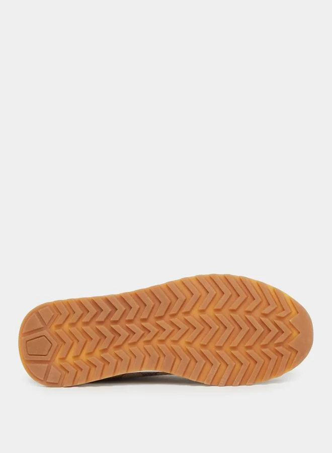 Styli Styli Printed Lace Up Sneakers