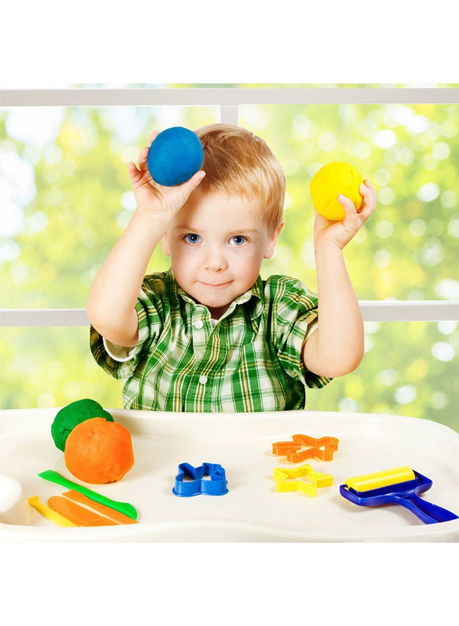 Moon Dough Creations Super Value Set For 3 Years And Above Diy Clay Toys - Image 4