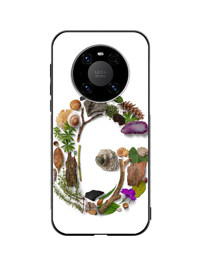 VR CREATIVE Protective Case Cover For Huawei Mate 40 Alphabet G Design Multicolour - Image 1