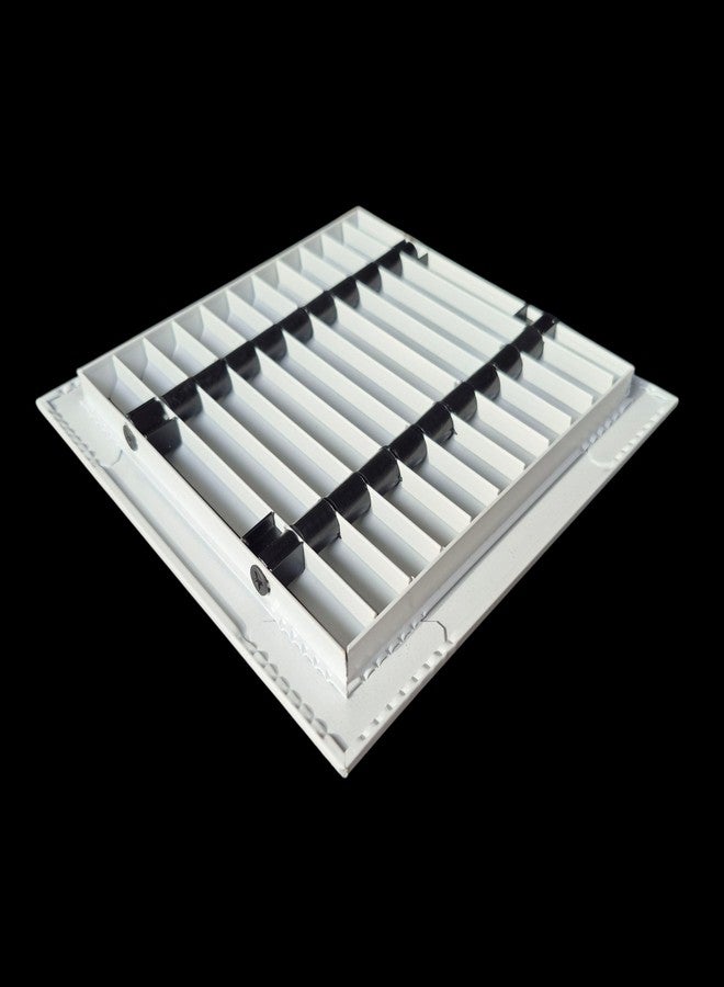 OMGRILLS liner Grill, Grill for duct,ac jali, hvac, ventilation grill, home grill,Return Air Grill for Wall, Sidewall and Ceilingfor house,factory,hospital (WHITE, 6"*6") - Image 3