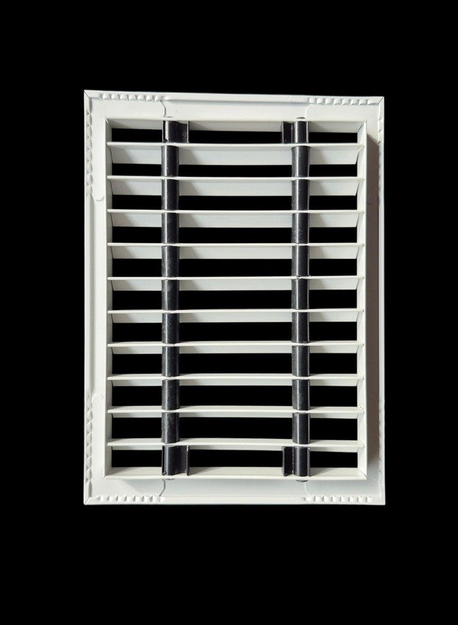 OMGRILLS liner Grill, Grill for duct,ac jali, hvac, ventilation grill, home grill,Return Air Grill for Wall, Sidewall and Ceilingfor house,factory,hospital (WHITE, 6"*6") - Image 4
