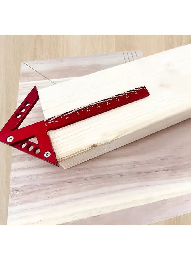 أداة قياس زاوية مركز الألومنيوم 45 90 درجة أداة وضع علامات دقيقة - Image 1