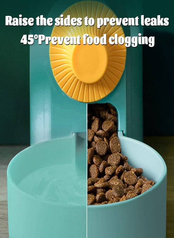 كاثسون موزع مياه وطعام أوتوماتيكي معلق من كاثسون سعة 35 أونصة، يعمل بالجاذبية، مناسب للحيوانات الأليفة مثل الأرانب والقطط والكلاب والشنشيلة وخنازير غينيا والقنافذ والنموس (موزع مياه). - Image 4