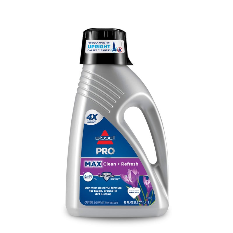 Bissell Bissell PRO MAX Clean + Refresh with Febreze Full Size Carpet Cleaner Machine Formula, 48 oz., 2515A  - Image 1