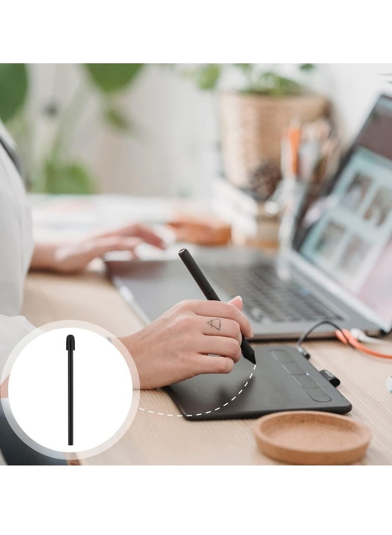 20 قطعة من رؤوس أقلام التحديد لاستبدال قلم ستايلس Remarkable 2 رؤوس ناعمة سوداء - Image 4