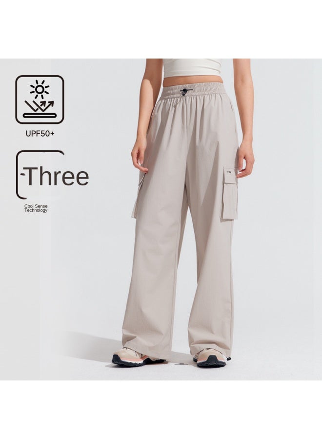 VVC Zero Feel Series Women's Workwear Sun Protection Pants - Lightweight, Breathable, Loose Wide-leg Trousers With Airy Sun Protection - Image 5