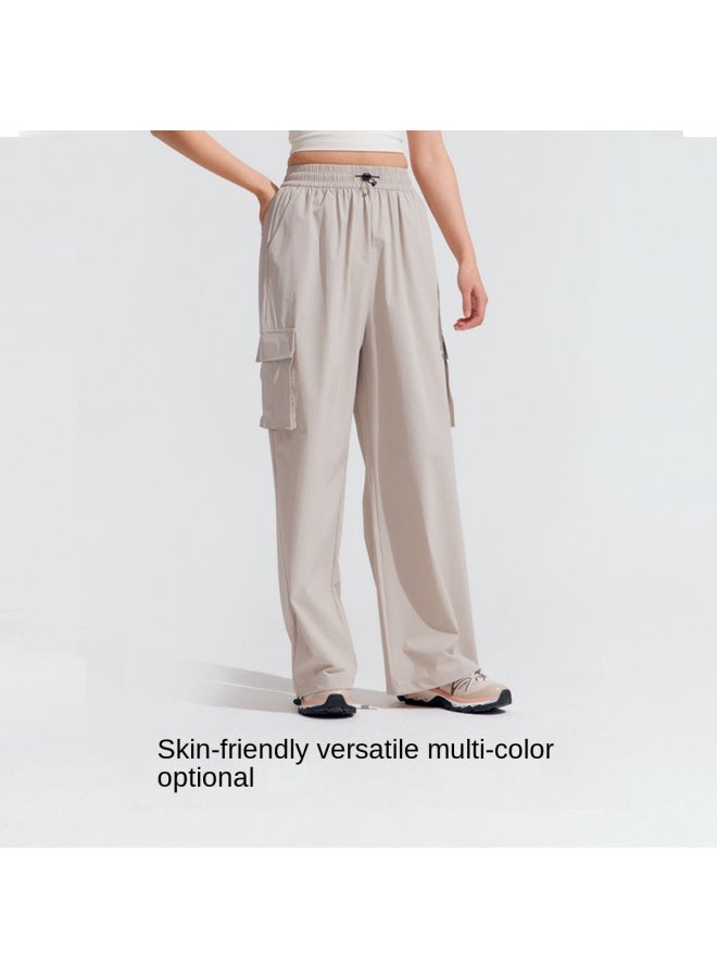 VVC Zero Feel Series Women's Workwear Sun Protection Pants - Lightweight, Breathable, Loose Wide-leg Trousers With Airy Sun Protection - Image 3