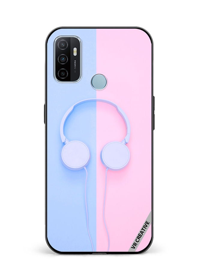 VR CREATIVE Protective Case Cover For Oppo A53 Music Design Multicolour - Image 1
