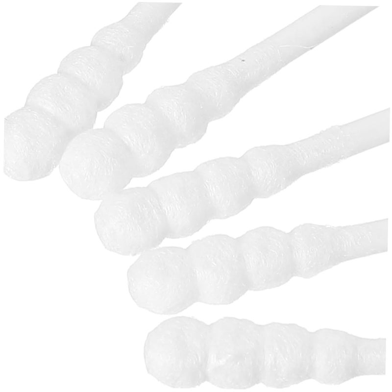 2sets Cotton Swabs for Care Beauty 2 Heads 74mm Safe for Belly Button 200pcs*2 - Image 5