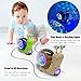 Tipmant Baby Toddler Electric Snail Toy Cute Electronic Animal Crawl Play Music Luminous Light Kids Birthday Brown - Image 4