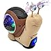 Tipmant Baby Toddler Electric Snail Toy Cute Electronic Animal Crawl Play Music Luminous Light Kids Birthday Brown - Image 2