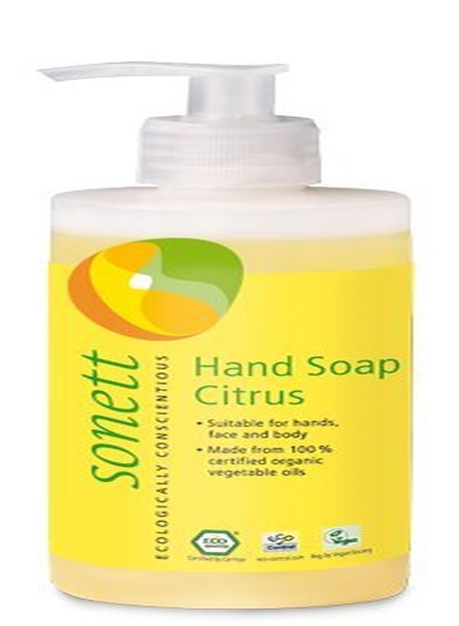 Sonett Organic Hand Soap Liquid Citrus Body Care suitable for hands, Face and body ( 6 Count) Certified Organically Grown - Image 2