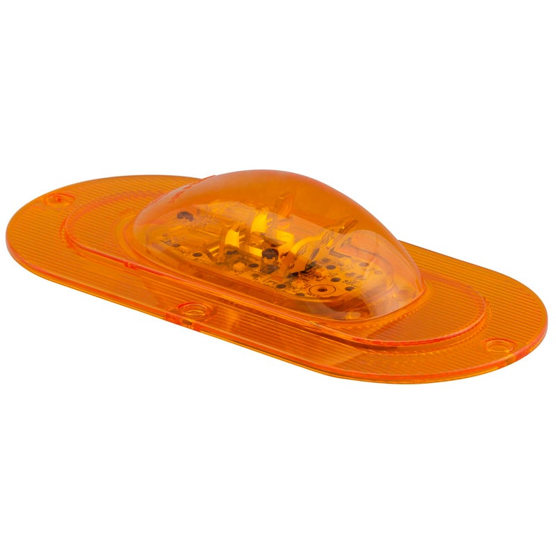 Grote 54203 SuperNova Oval LED Side Turn Marker Lights (Integrated Flange Mount, Male Pin) - Image 4
