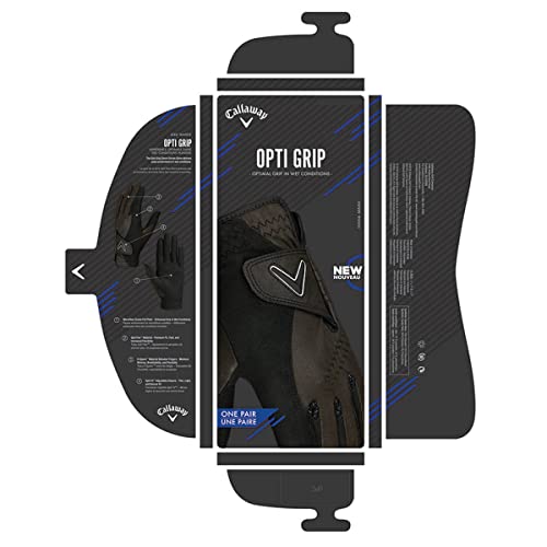 Callaway Golf Opti Grip Glove (2-Pack) (Both Hands, Standard, Small) - Image 3