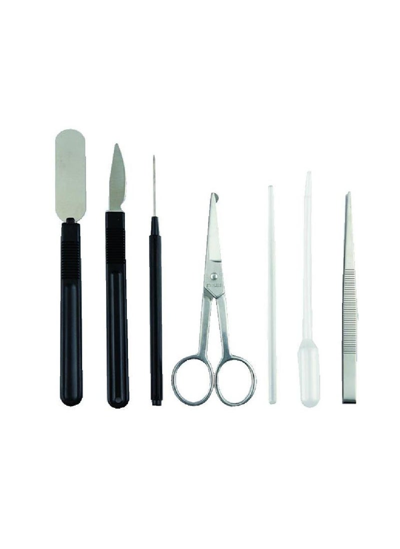 Edu Toys Palette Scalpel Needle Scissor Probe Needle Forceps Dissecting Set 